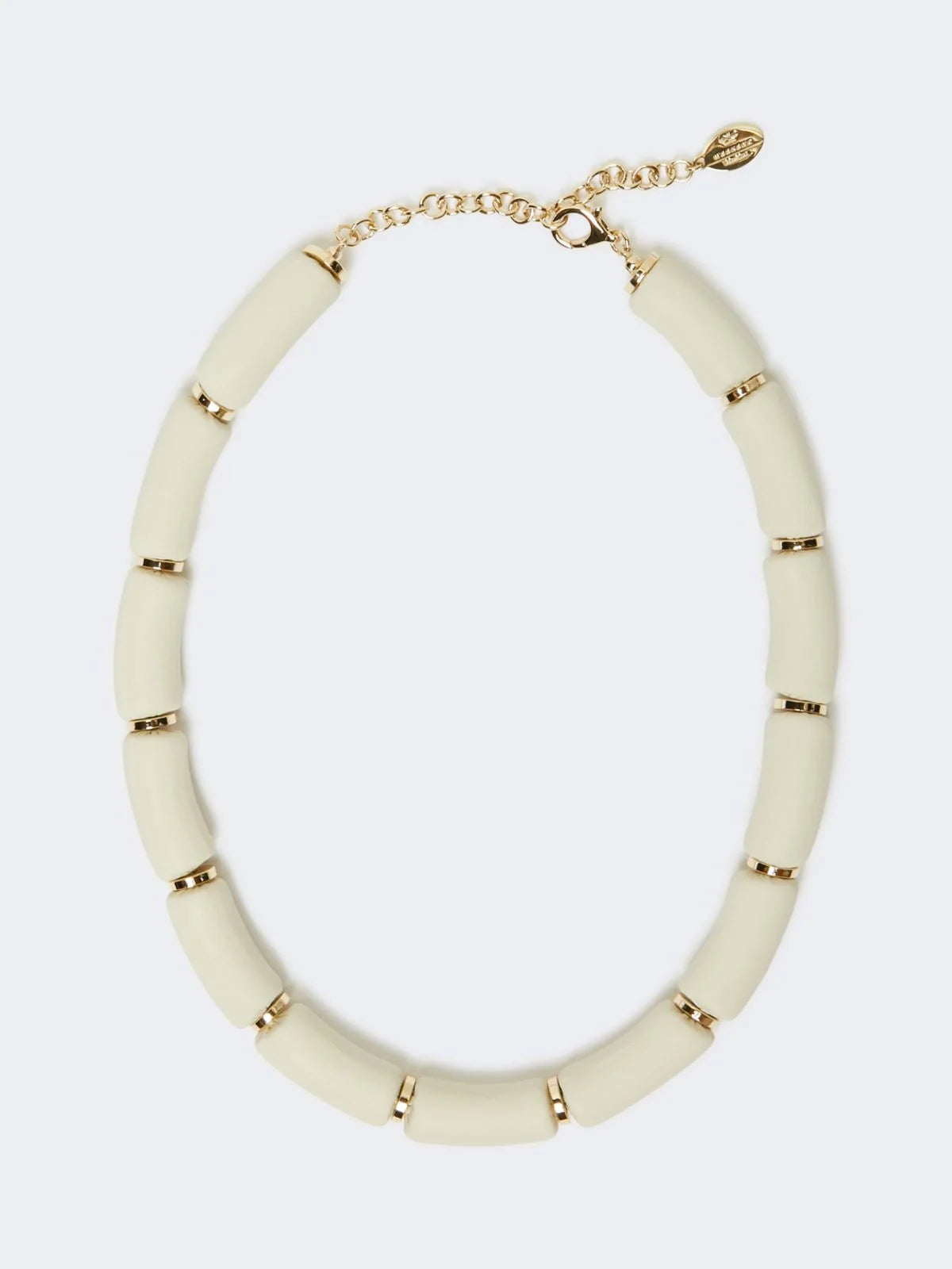 Brianza leather choker necklace - ivory Jewellery MaxMara