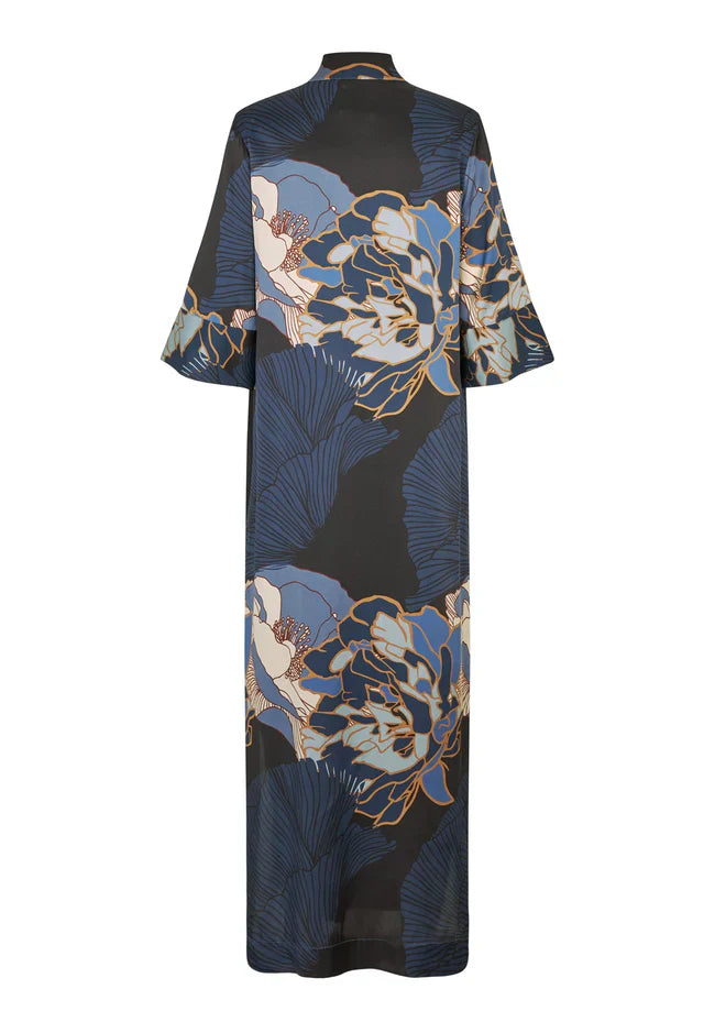 Dea kudibal helga kimono dress - alepidia blue Dresses Dea