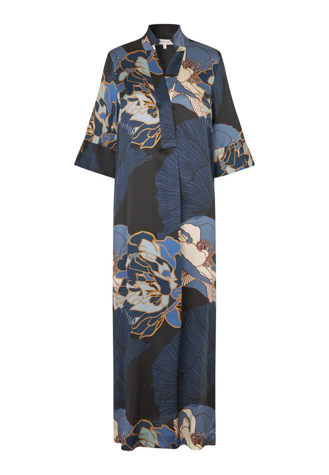 Dea kudibal helga kimono dress - alepidia blue Dresses Dea