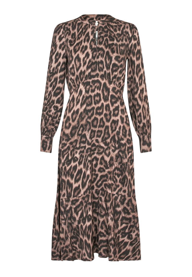Dea kudibal rumer dress with high cuffs - animal Dresses