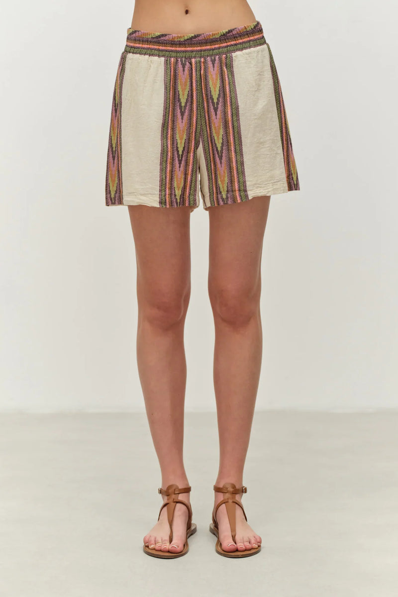 Devotion twins ati shorts - pink / green Shorts Devotion