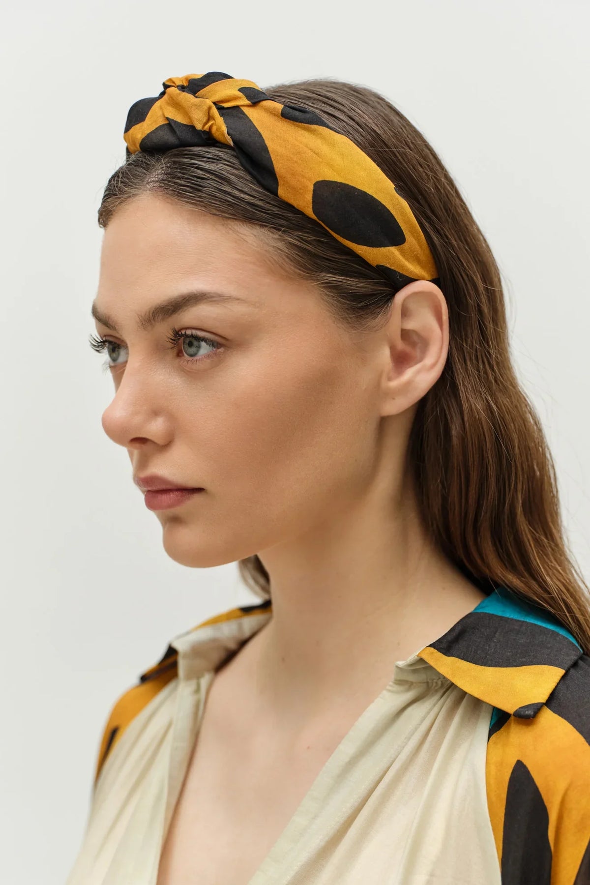 Devotion twins hairband 10 - blue / camel Accessories