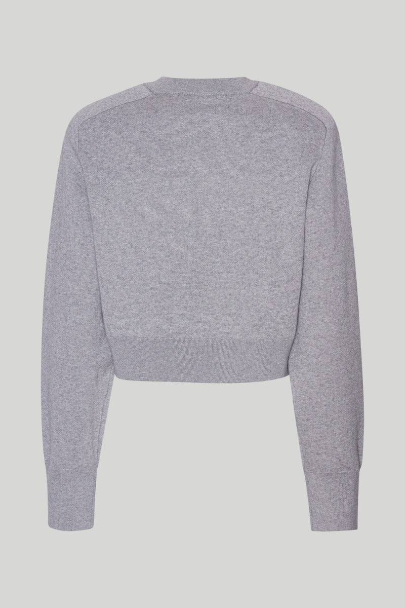 Firm knit cropped jumper - lunar rock Jumpers ROTATE -