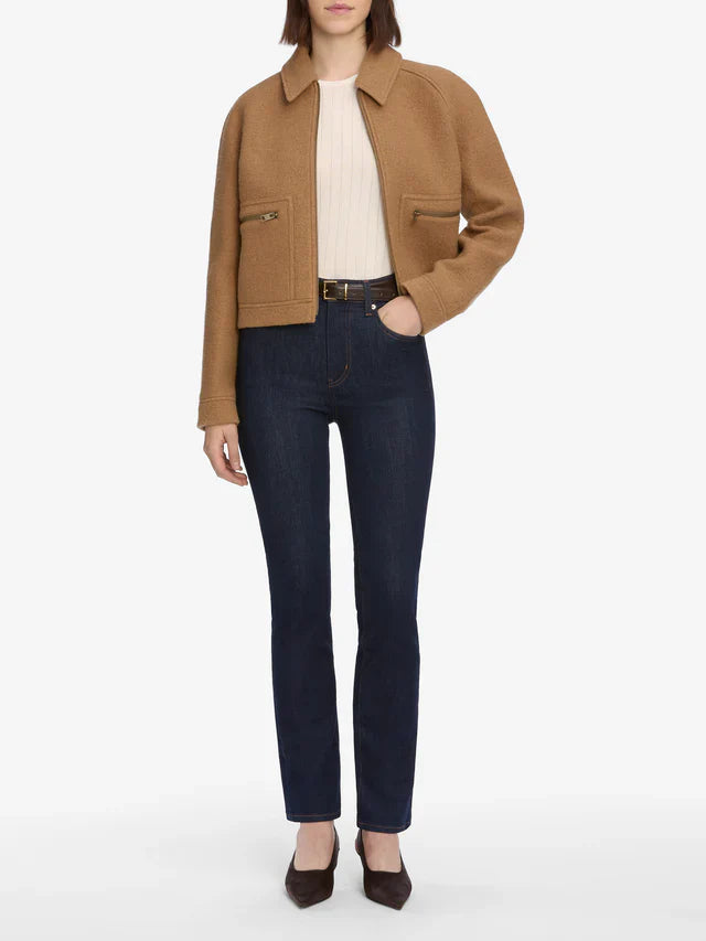 Frame the pencil crop - rinse Jeans Frame