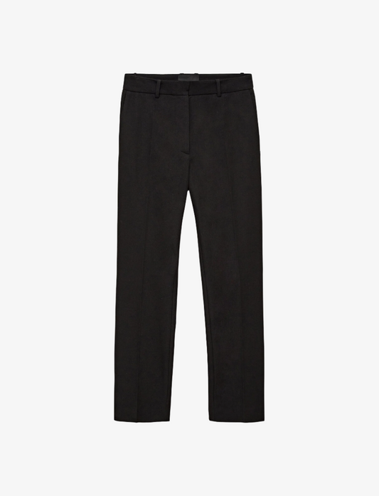 Gabardine stretch coleman trousers - black Trousers JOSEPH