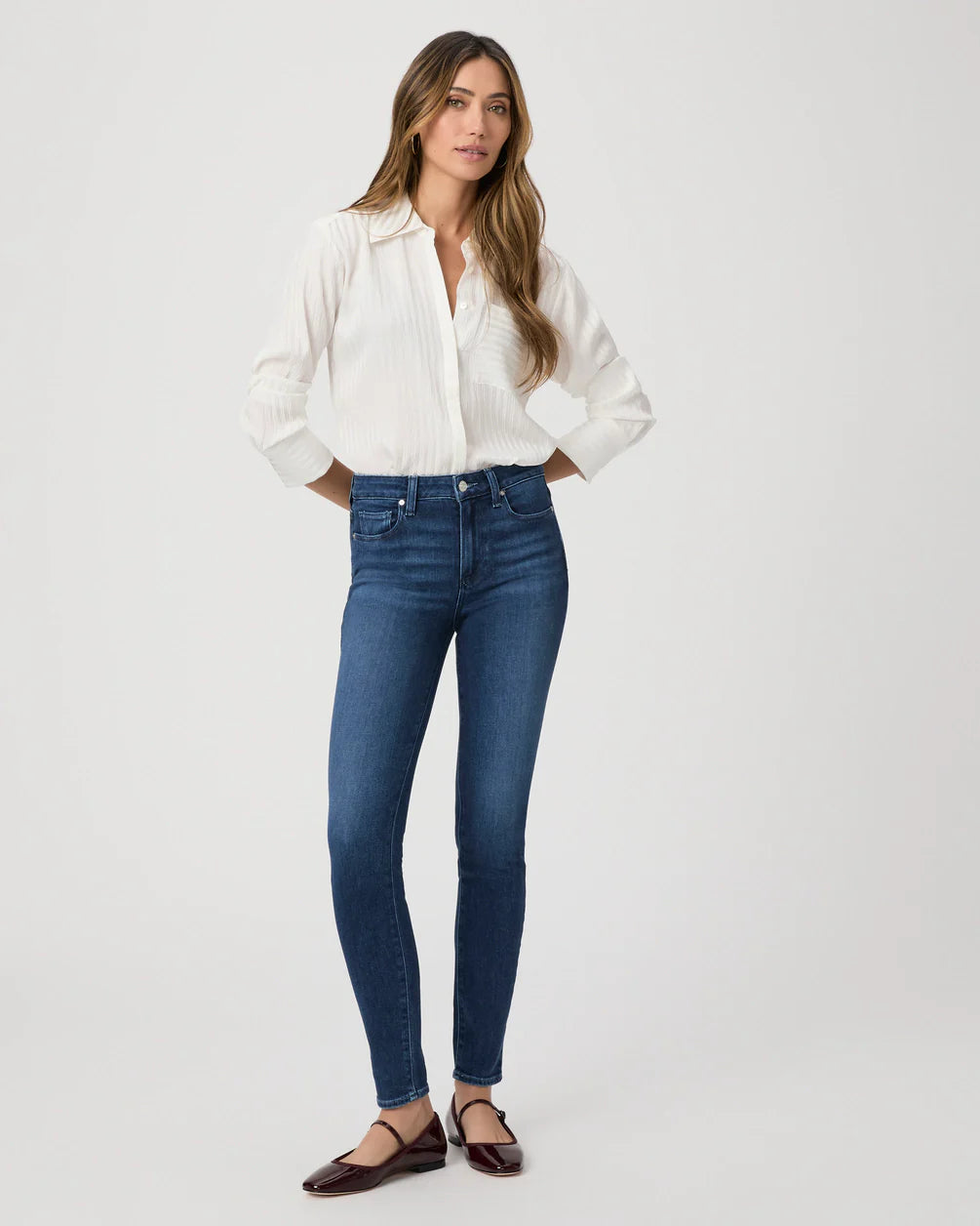 Paige Hoxton Ultra Skinny Sail Away – Pampas