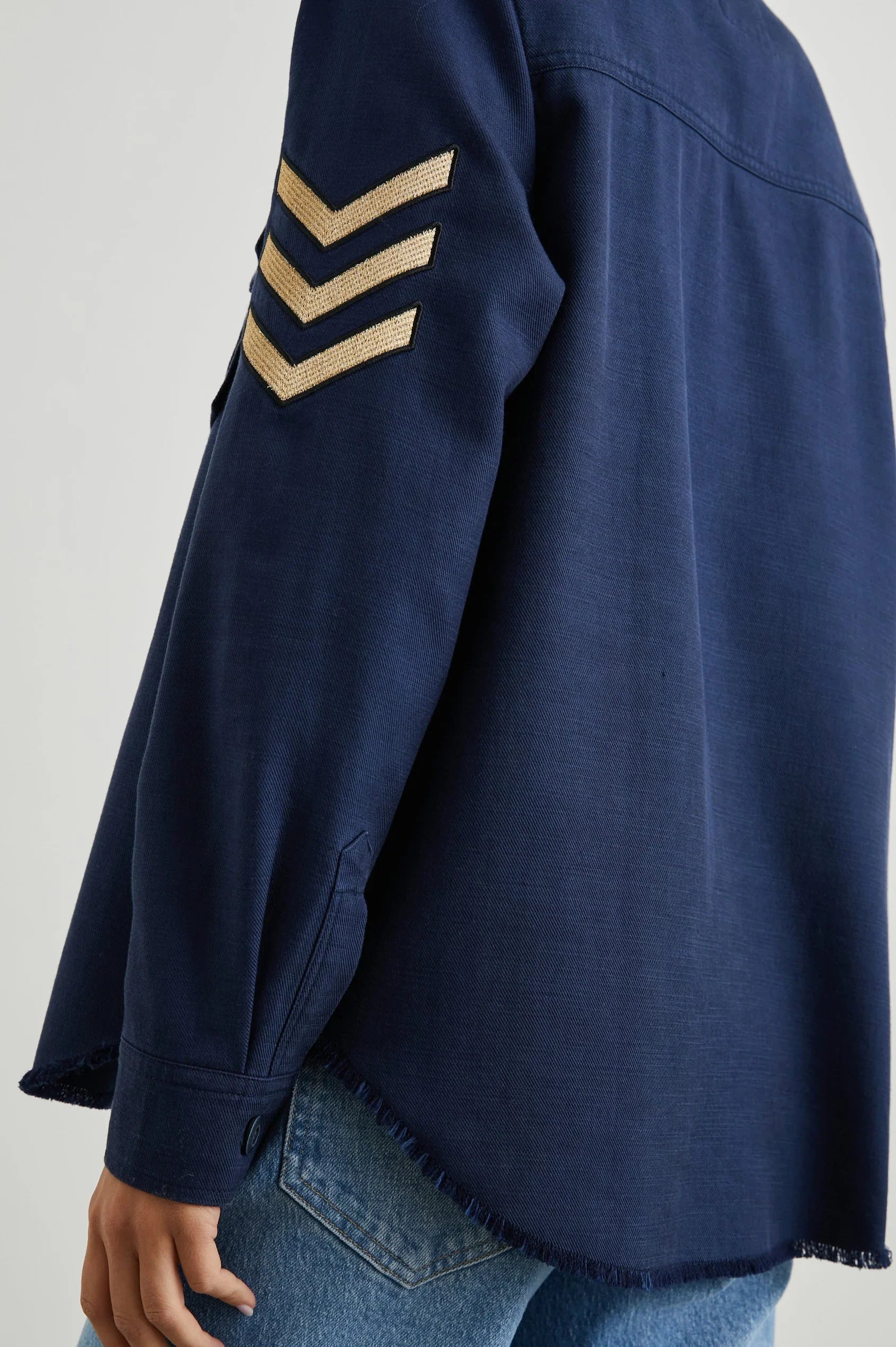 Loren shirt jacket - navy Shirts & Blouses RAILS