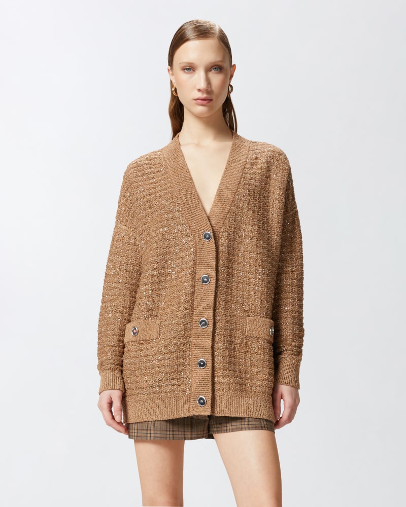 カーディガン room306 CONTEMPORARY - Glitter Knit Cardigan room306 CONTEMPORARY / Rib Knit Cardigan