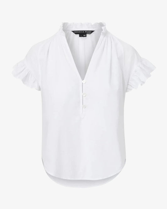 Milly shirt - white Shirts & Blouses VERONICA BEARD