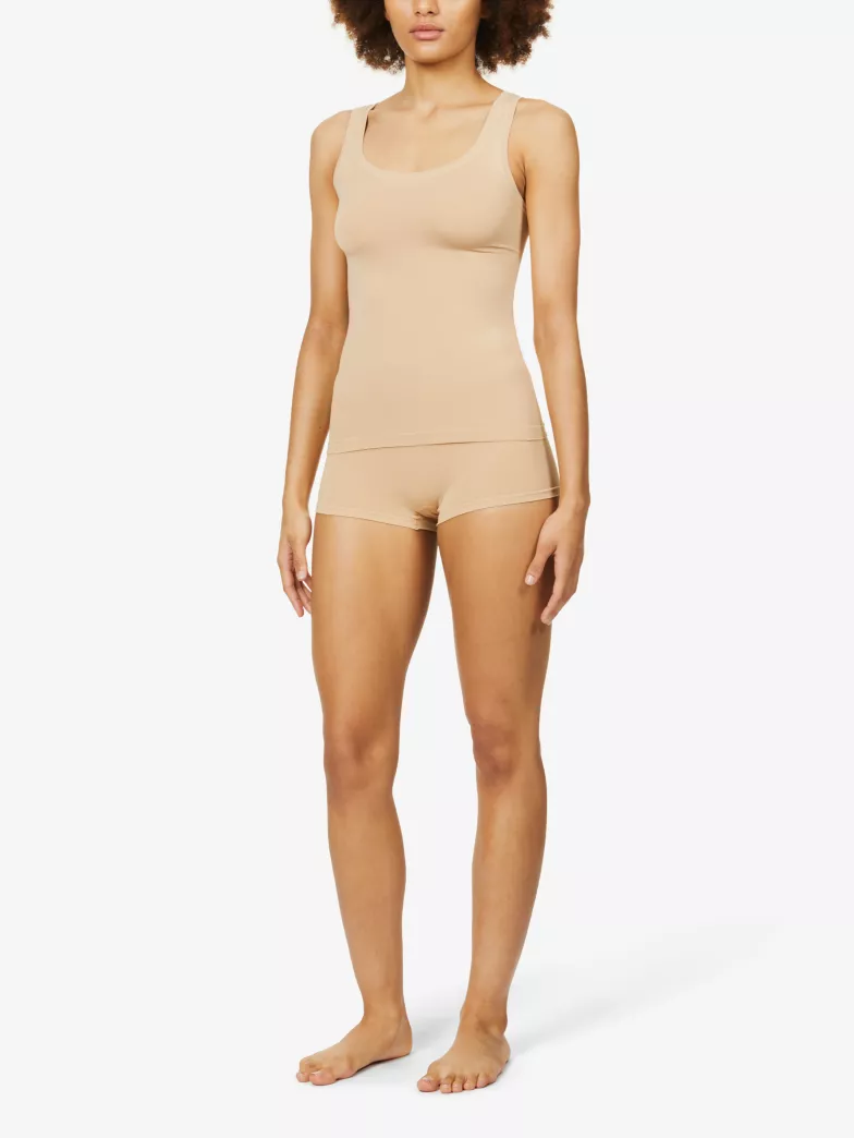 Touch feeling tank top - beige Tops Hanro