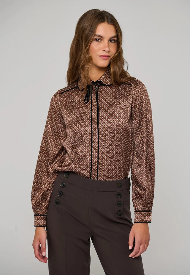 Dea Kudibal MargitDEA blouse  - meadow caramel