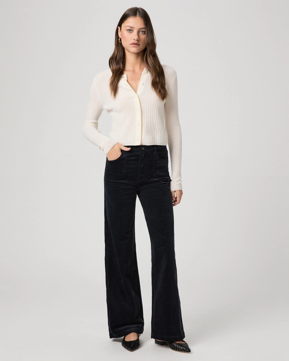 Paige anessa 31 with stitch utility pockets - navy
