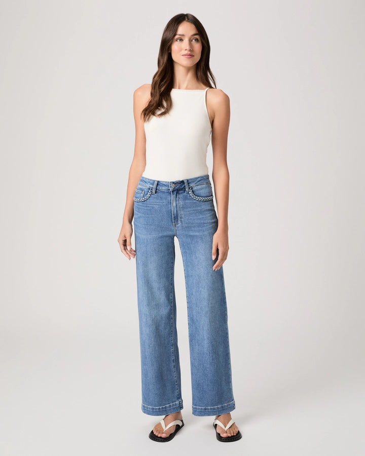 Paige anessa with braided pocket edge - encino