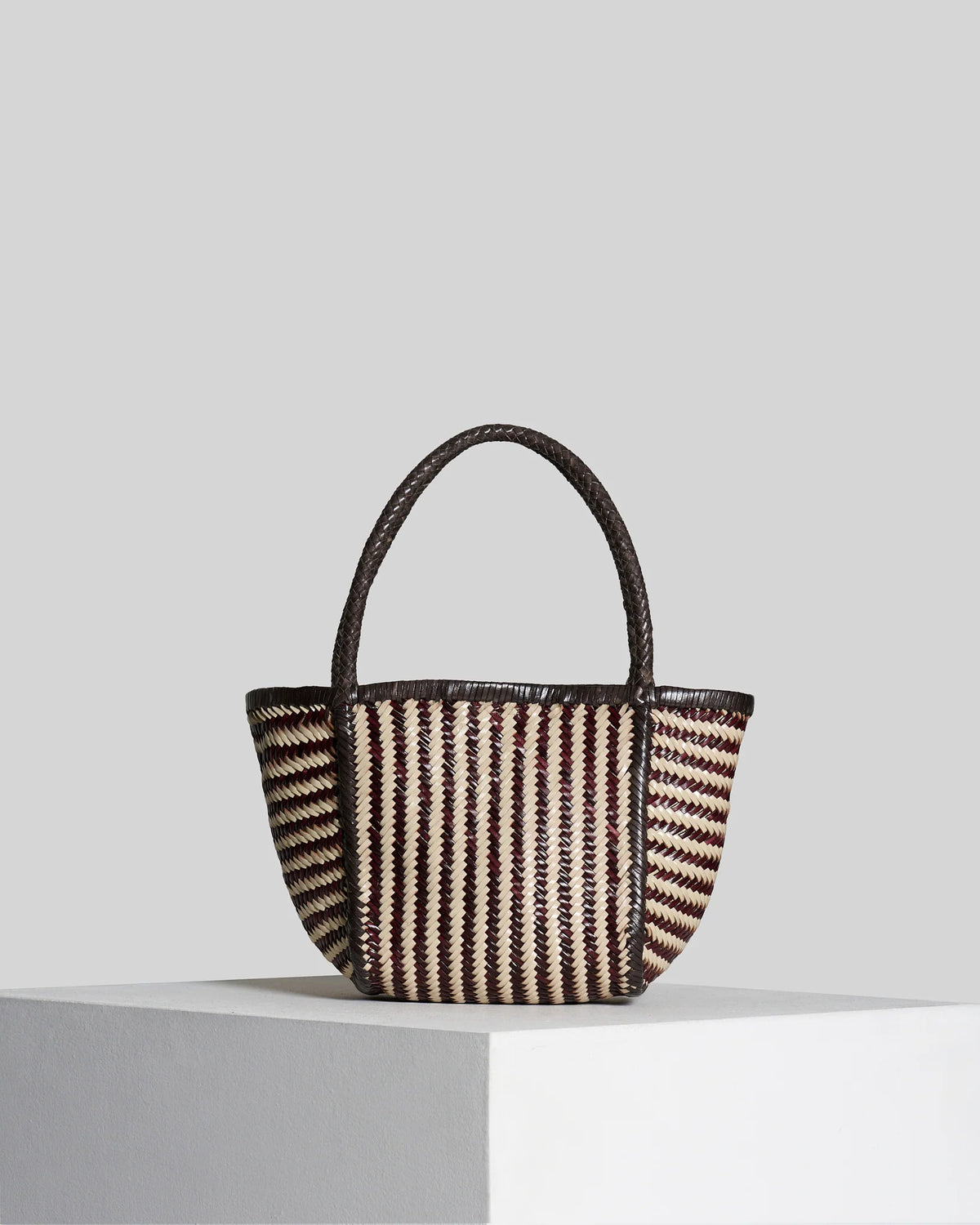 Vipera ruby stripes - barolo / ivory / fog