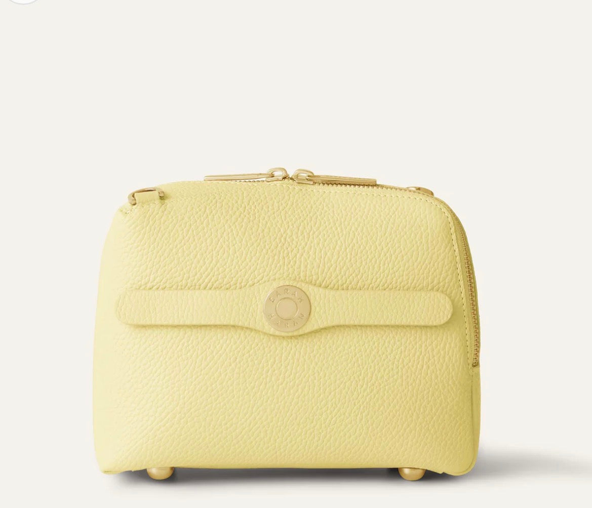 Sarah Haran lesley mini cross body bag with gold hardware