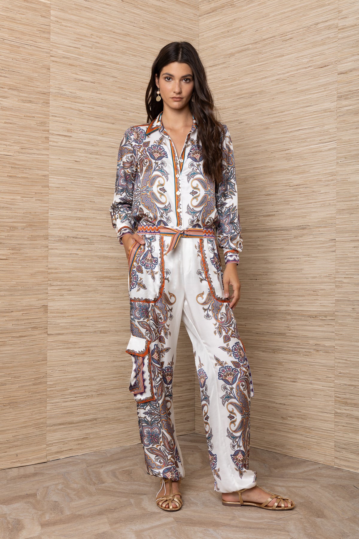 Hale Bob Salome trousers - ivory