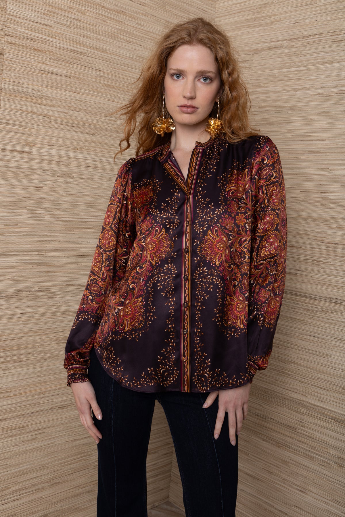 Hale Bob Romee top - plum