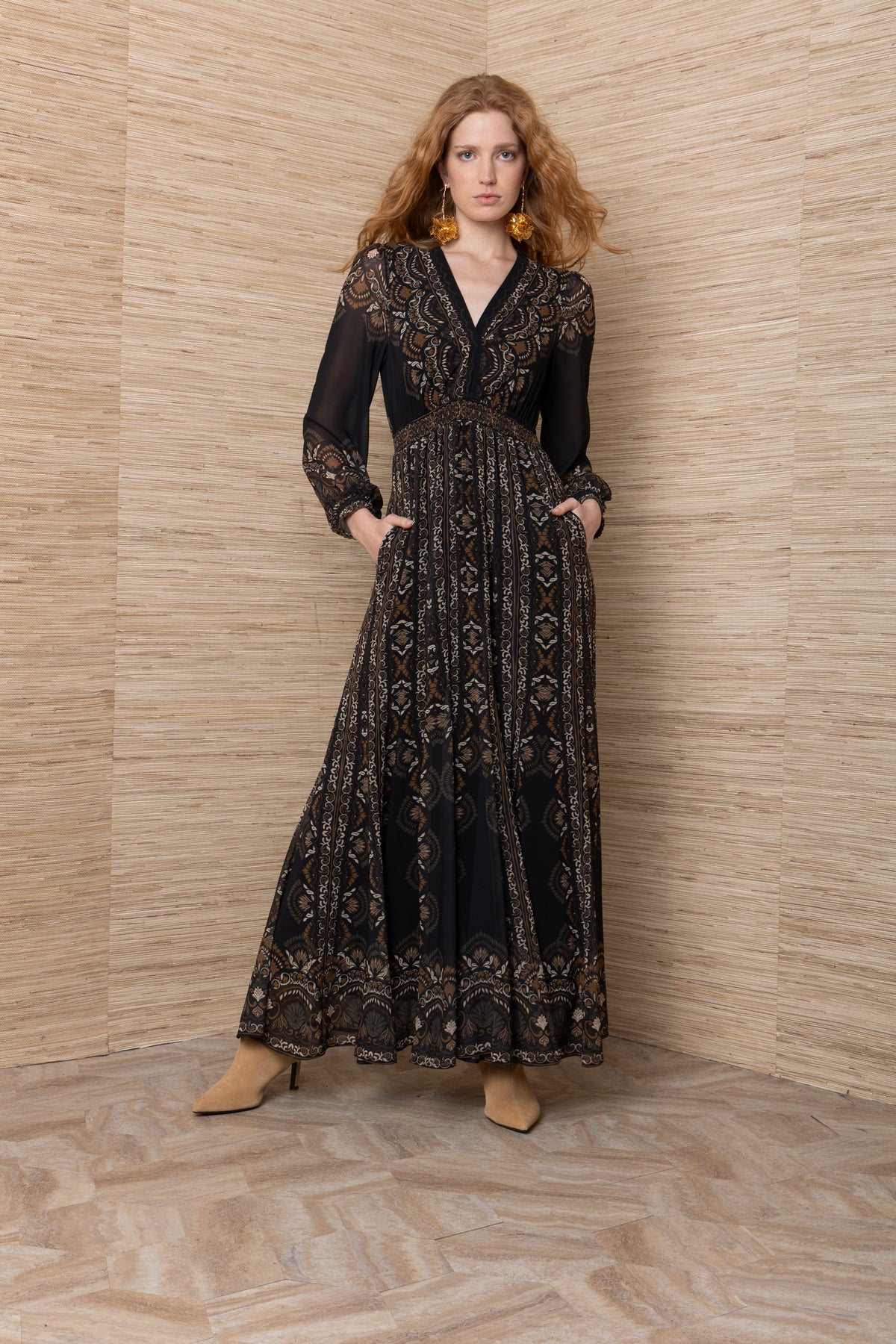 Hale Bob Iselda dress - black