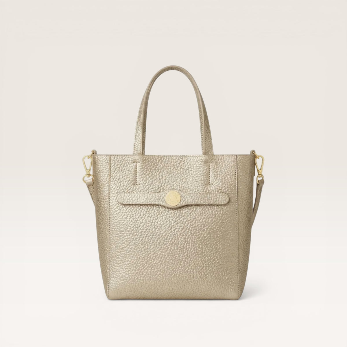Sarah Haran magnolia mini tote with gold hardware