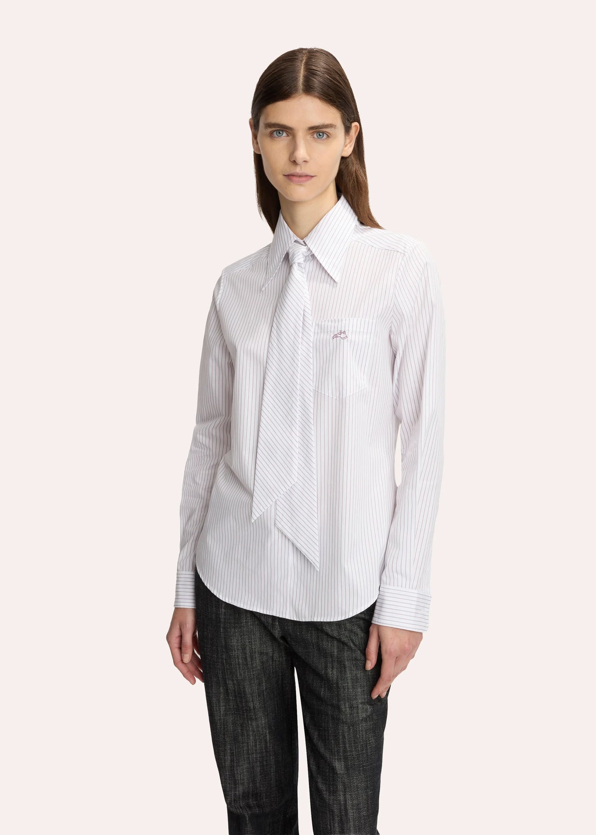 Bella Freud Minnelli cotton shirt - stripe
