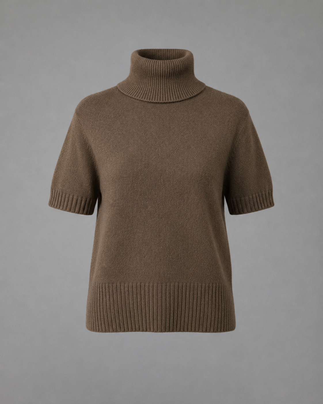 Van Kukil Erica short sleeve roll neck top