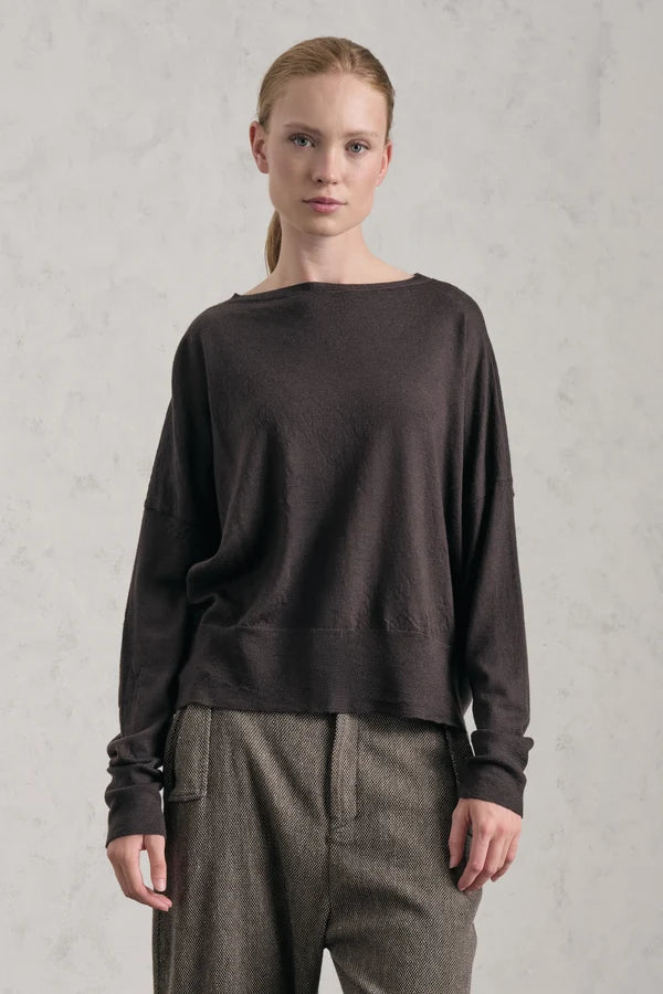 Transit Comfort fit jumper in extra-fine merino wool