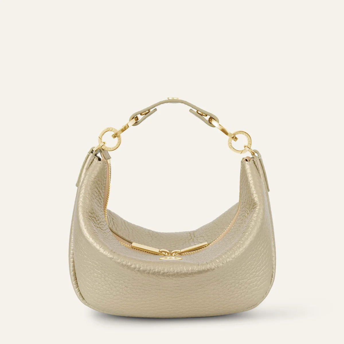 Sarah Haran tansy sling with gold hardware