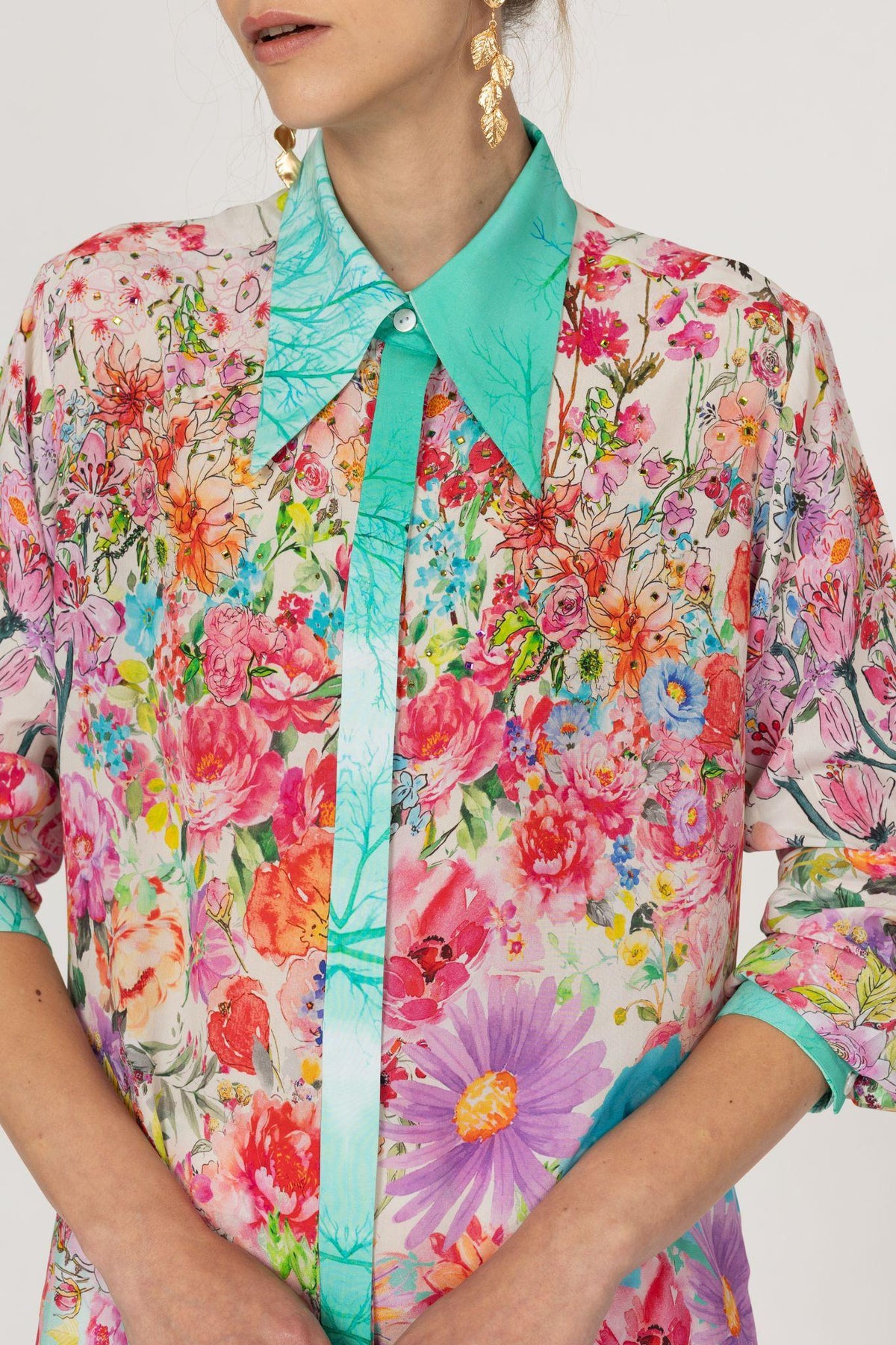 INOA anaya silk shirt