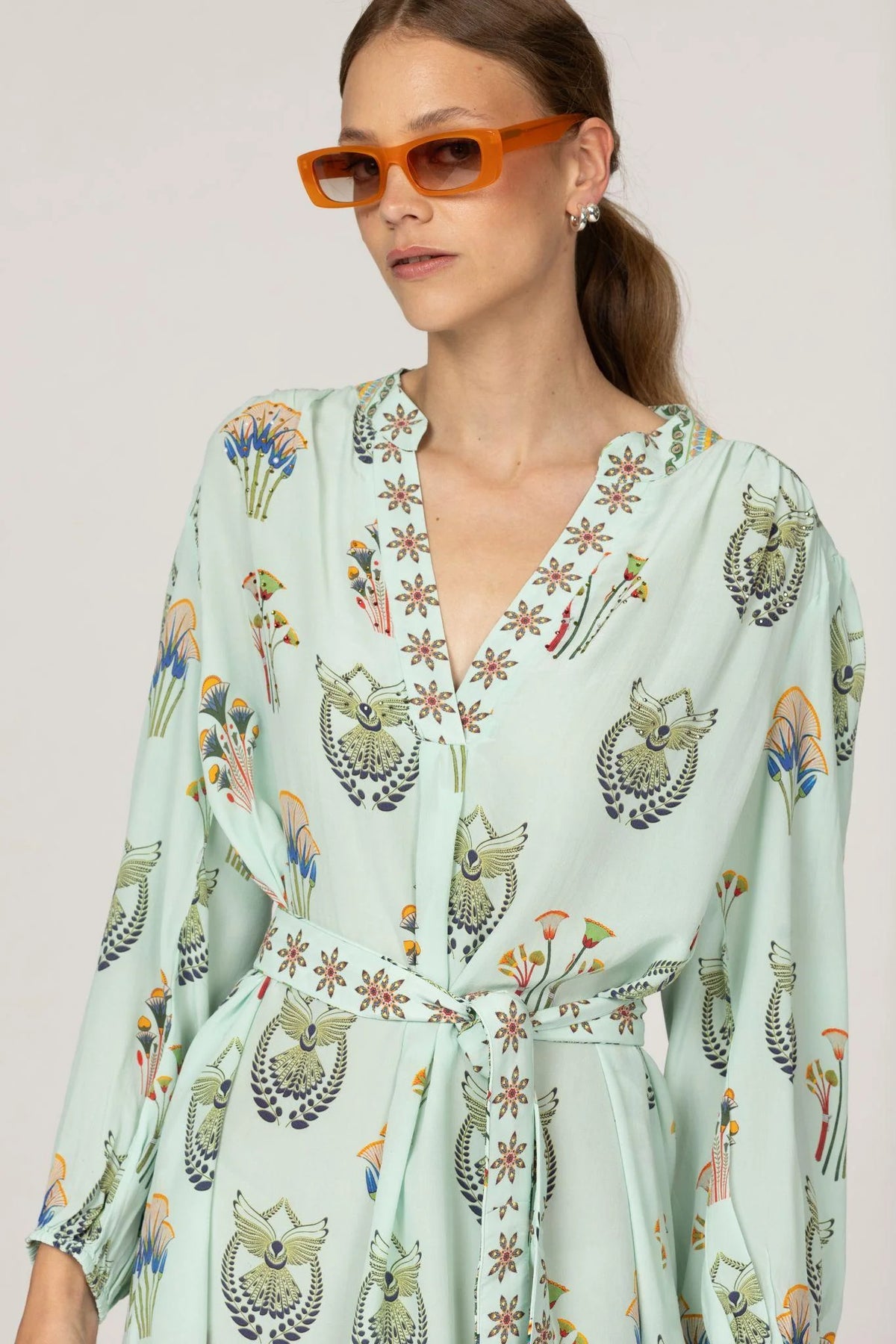 INOA allium knee length dress