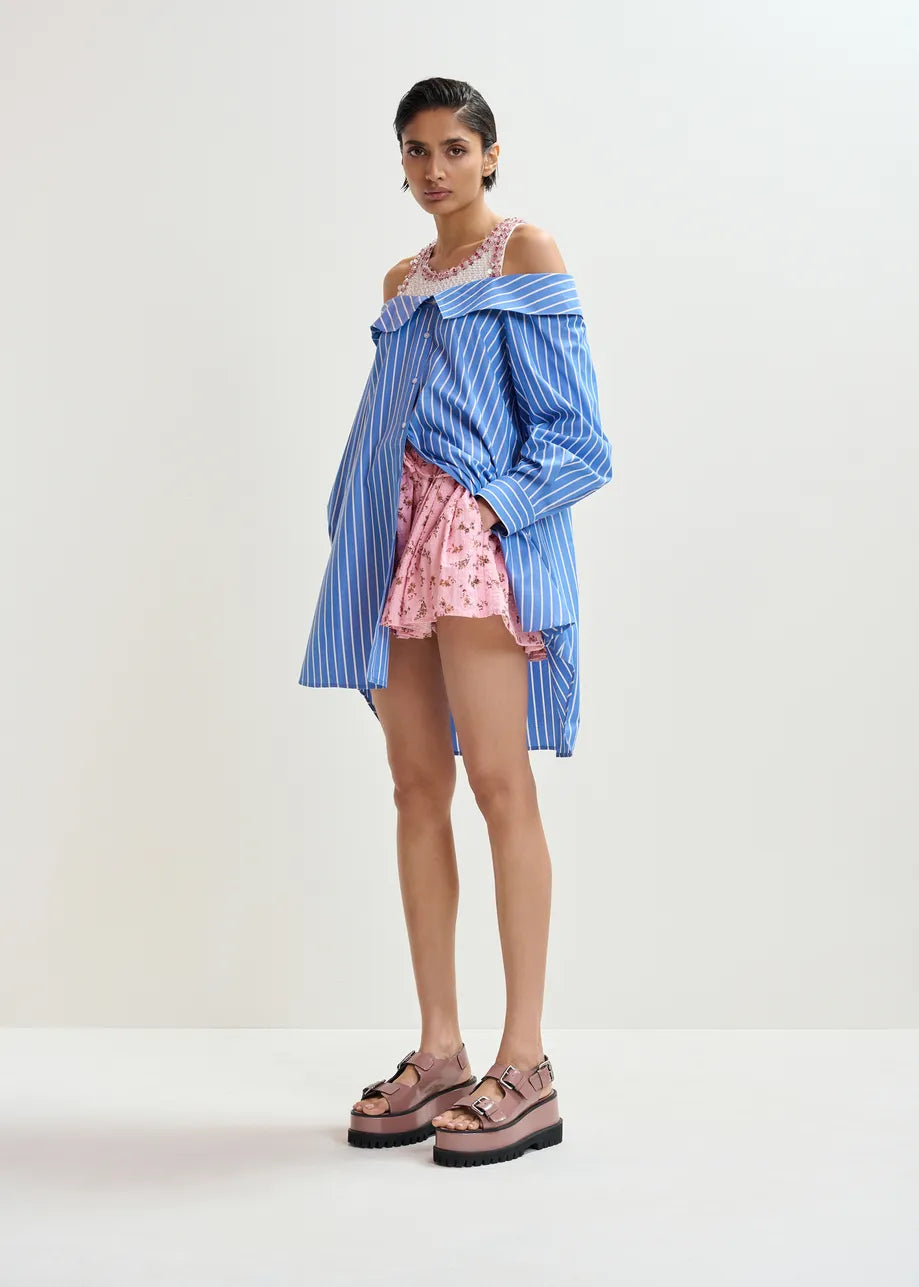 Essentiel antwerp jori embellished shirt dress