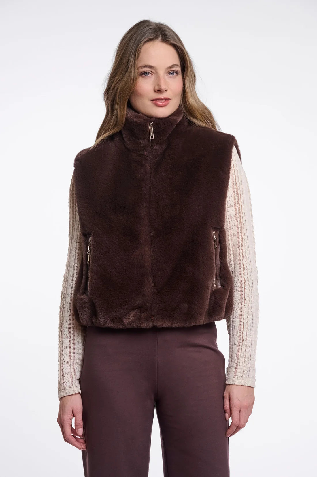 Rino & Pelle Nikki short waistcoat