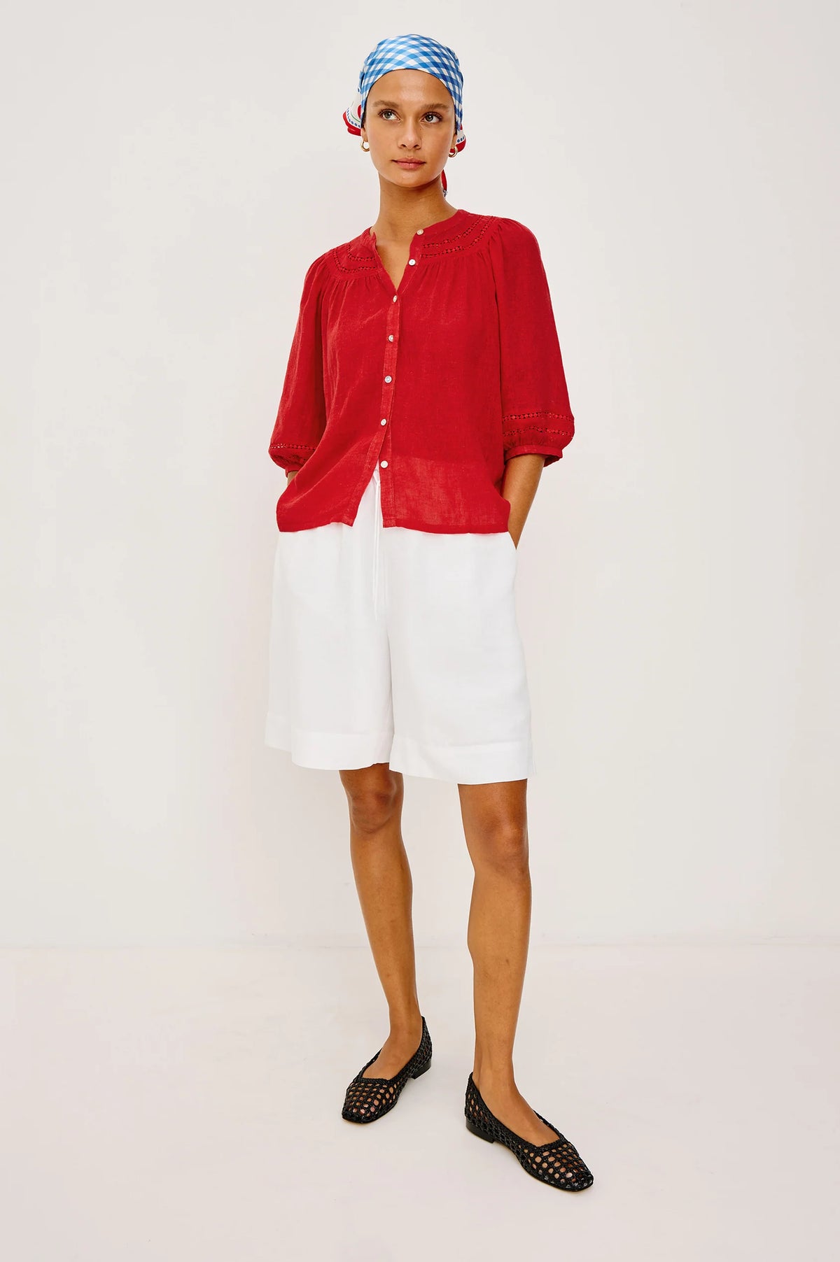 Rails theia top - tomato