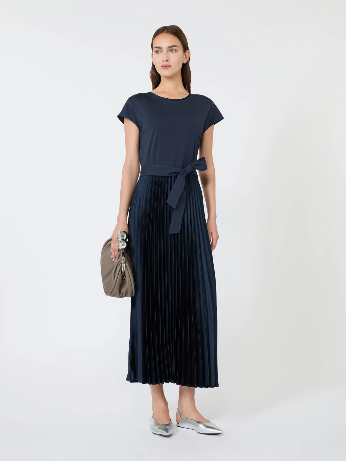 Max Mara Weekend Interlock Jersey Dress - Navy