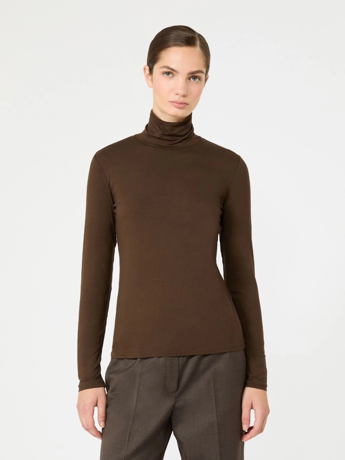 Max Mara Weekend slim-fit top in stretch viscose jersey
