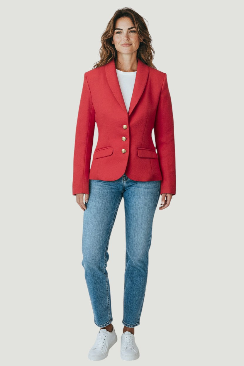 Nadia Alexander Olivia blazer - red