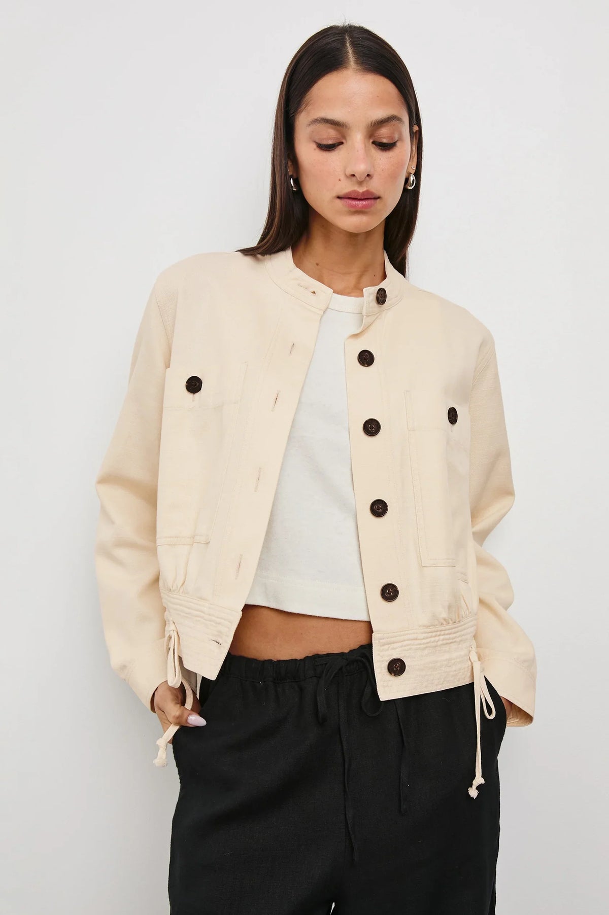 Alma jacket - ecru Jackets Rails