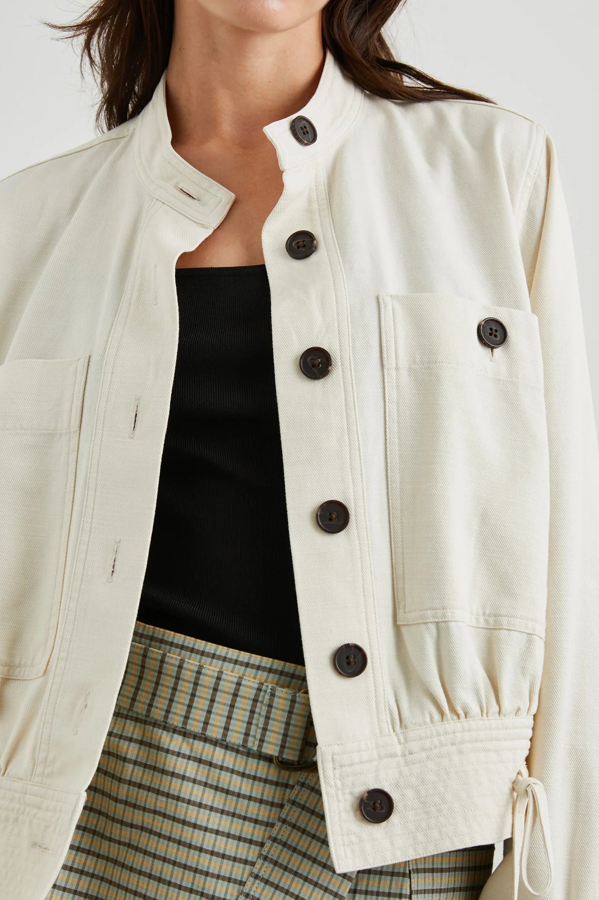 Alma jacket - ecru Jackets Rails