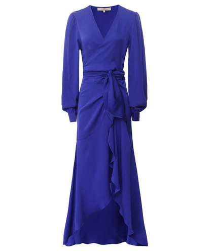 Ananda long dress - imperial blue Dress silk95five
