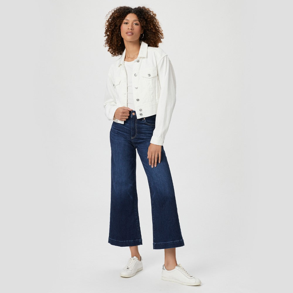 Anessa cropped wide leg - symbolism Denim Jeans PAIGE