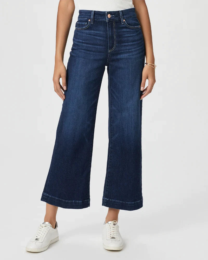 Anessa cropped wide leg - symbolism Denim Jeans PAIGE