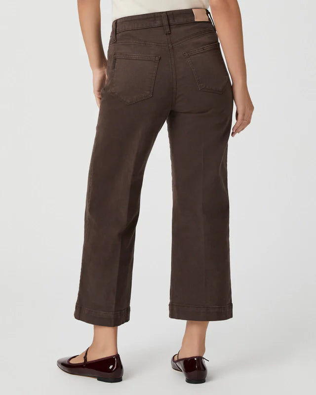 Anessa wide leg jean - rich chocolate Jeans Paige