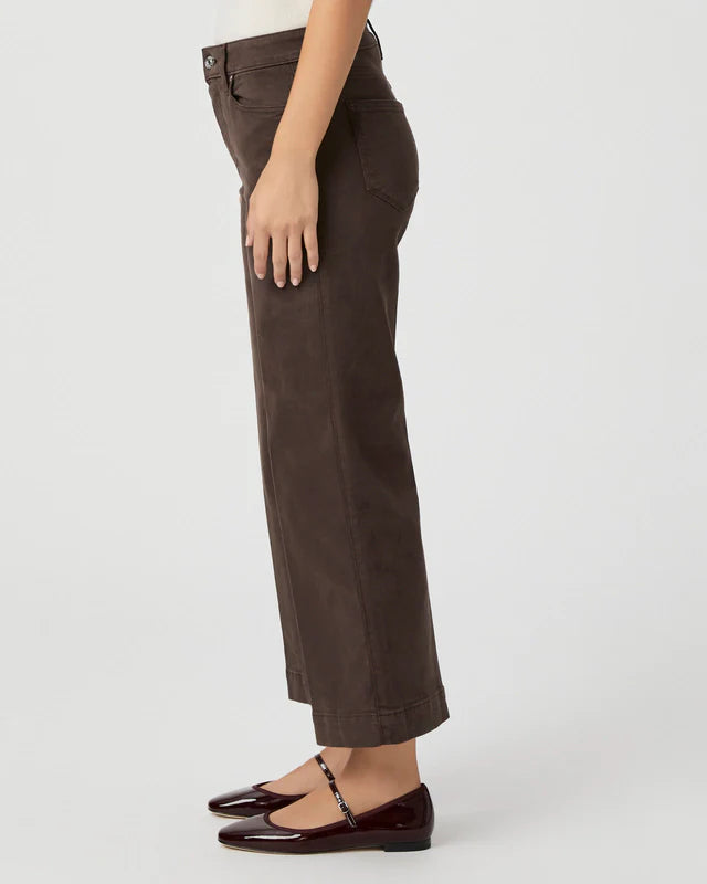 Anessa wide leg jean - rich chocolate Jeans Paige