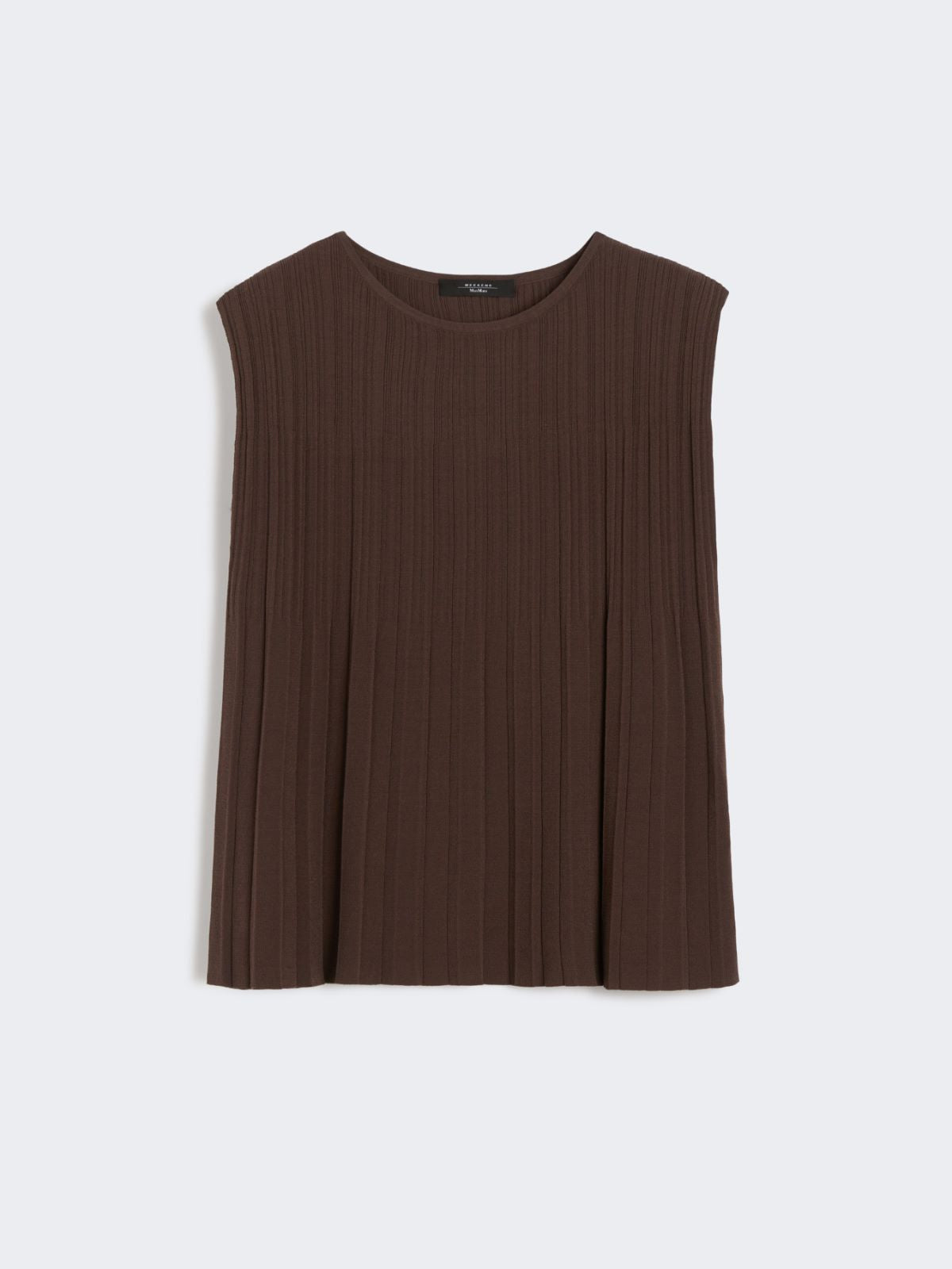 Antiope knitted tank top - chocolate Tank Top MaxMara