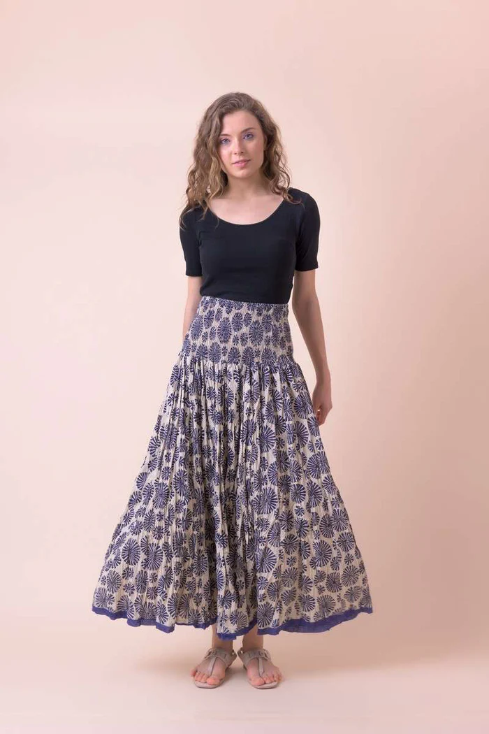 Arista skirt - pinwheel Skirts & Shorts Handprint Dream