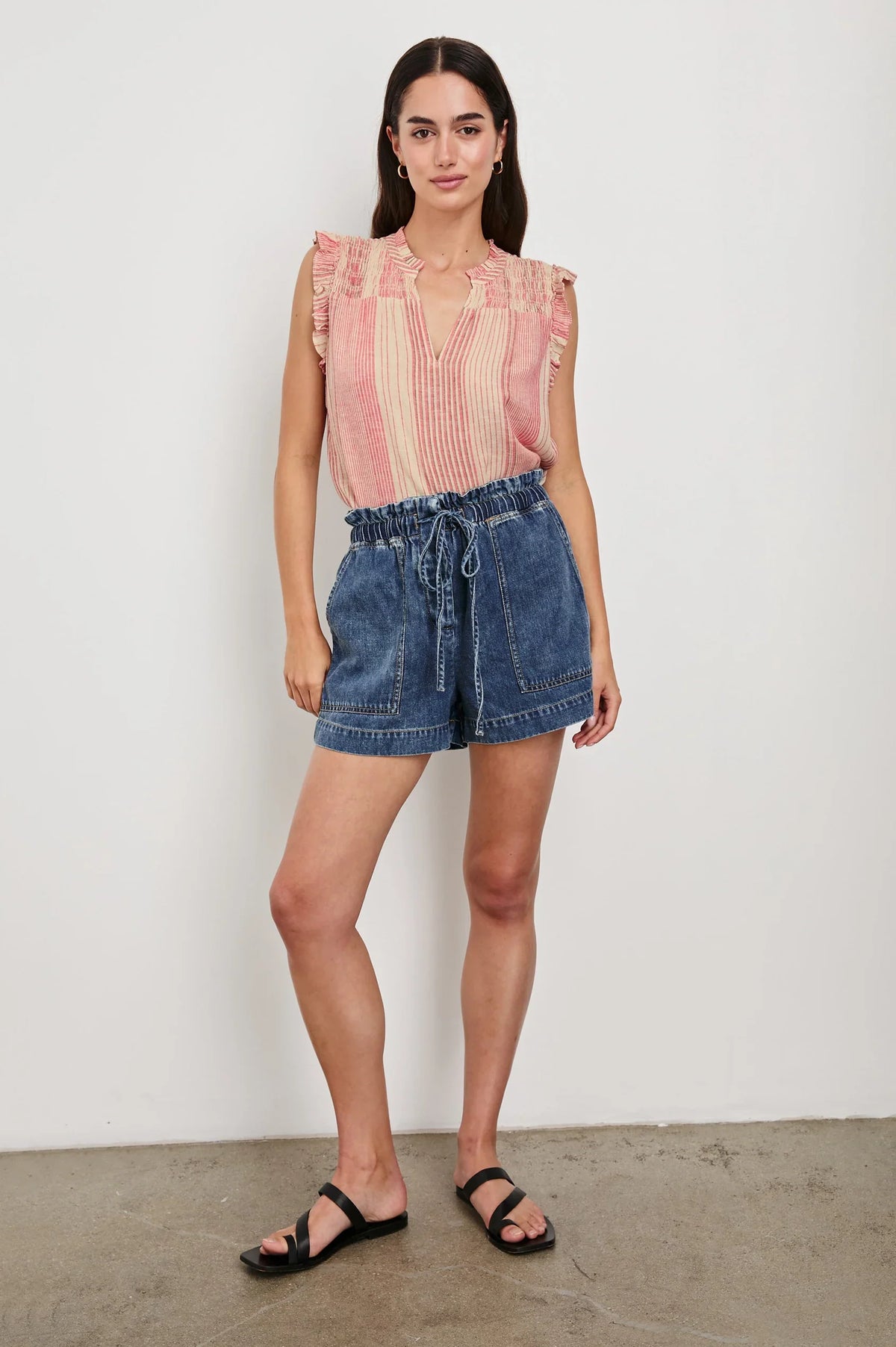 Arlene top - salerno stripe Blouse Rails
