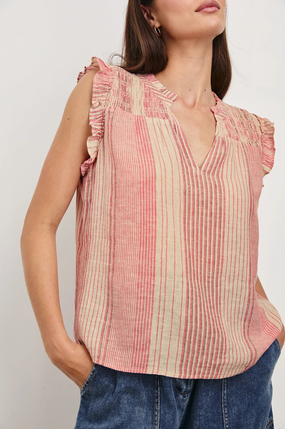 Arlene top - salerno stripe Blouse Rails