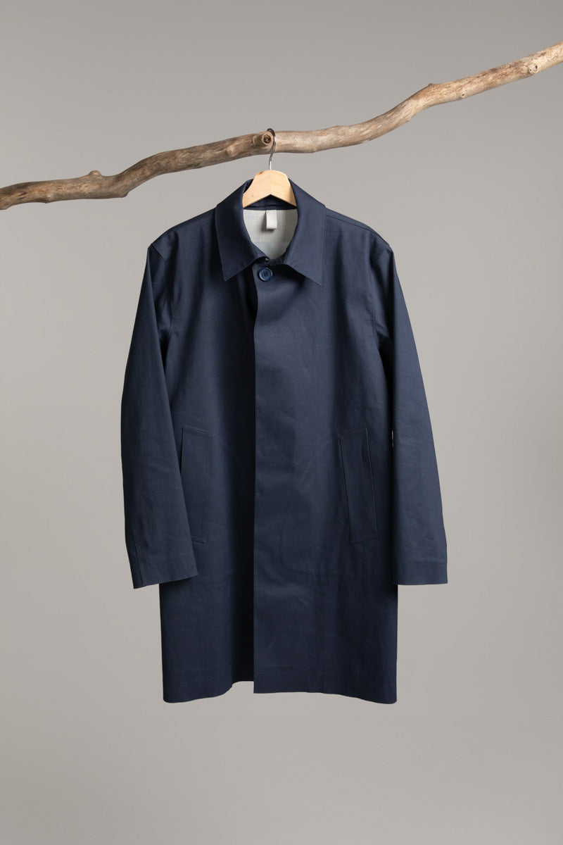 Article 1 | navy / ink Overcoat Hancock Archive