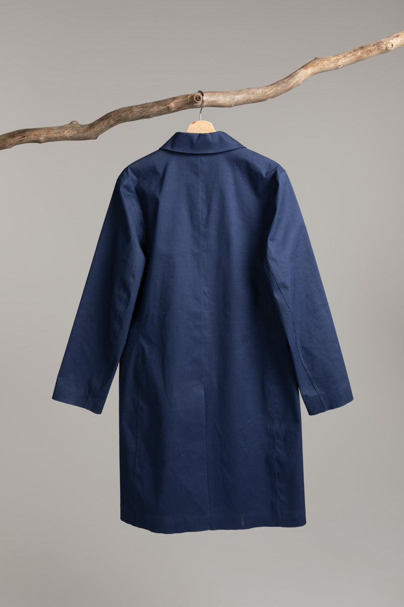 Article 21 | ink to navy Overcoat Hancock Archive