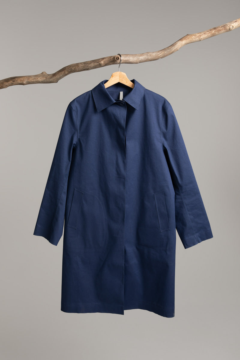 Article 21 | ink to navy Overcoat Hancock Archive