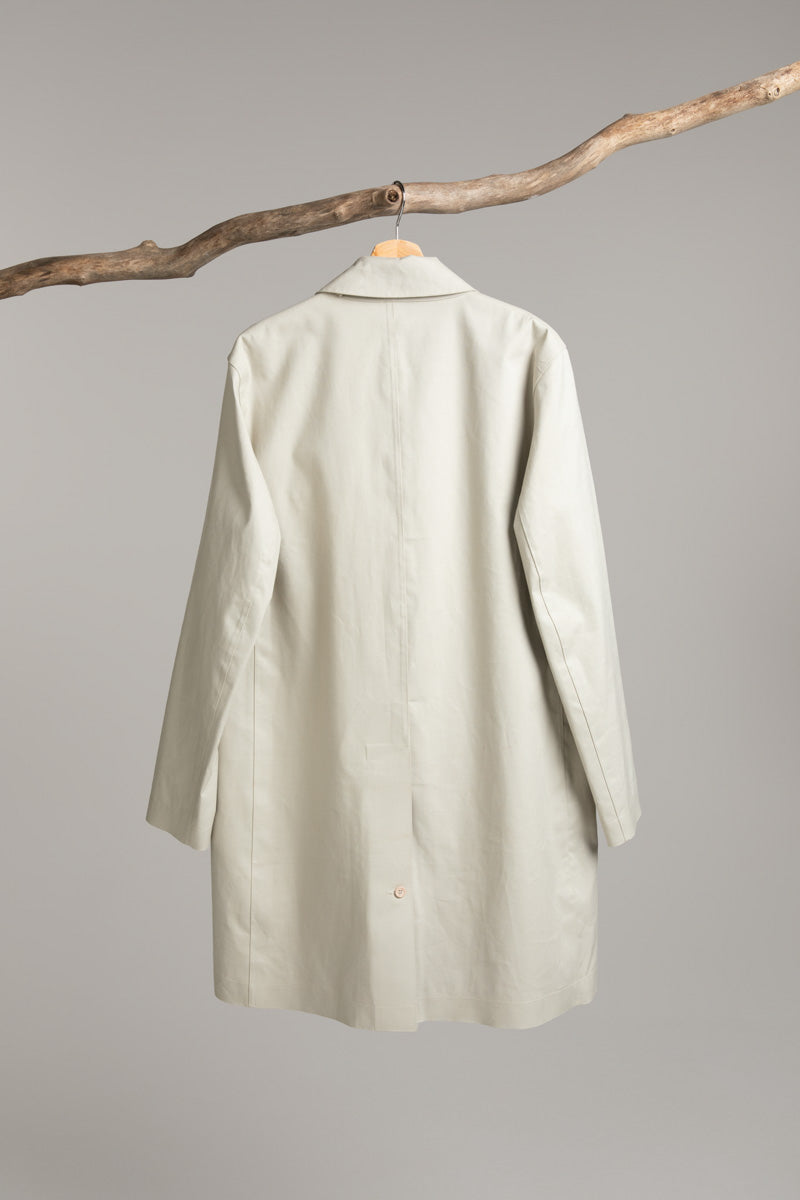 Article 41 | mastic / fawn Overcoat Hancock Archive
